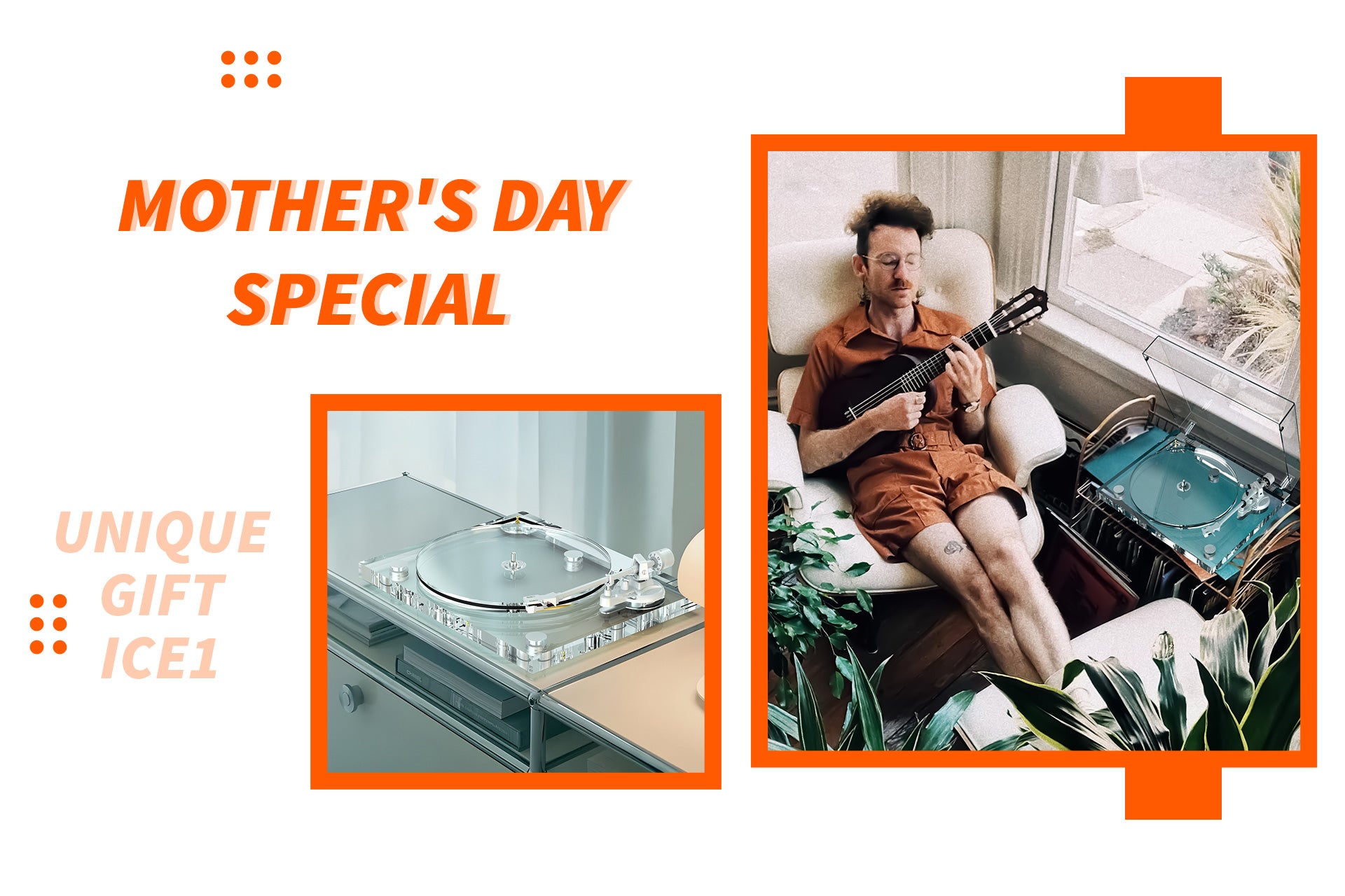 Mother's Day Special: The Perfect Gift of a Vinyl Record Player