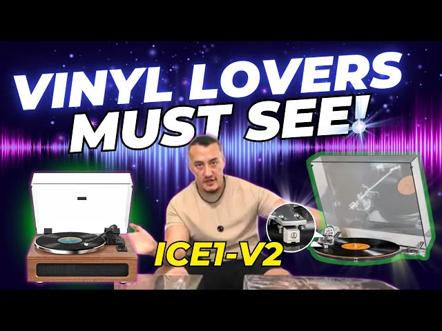 ICE1-V2 Turntable Review: High-Fidelity Acrylic Vinyl Upgrad