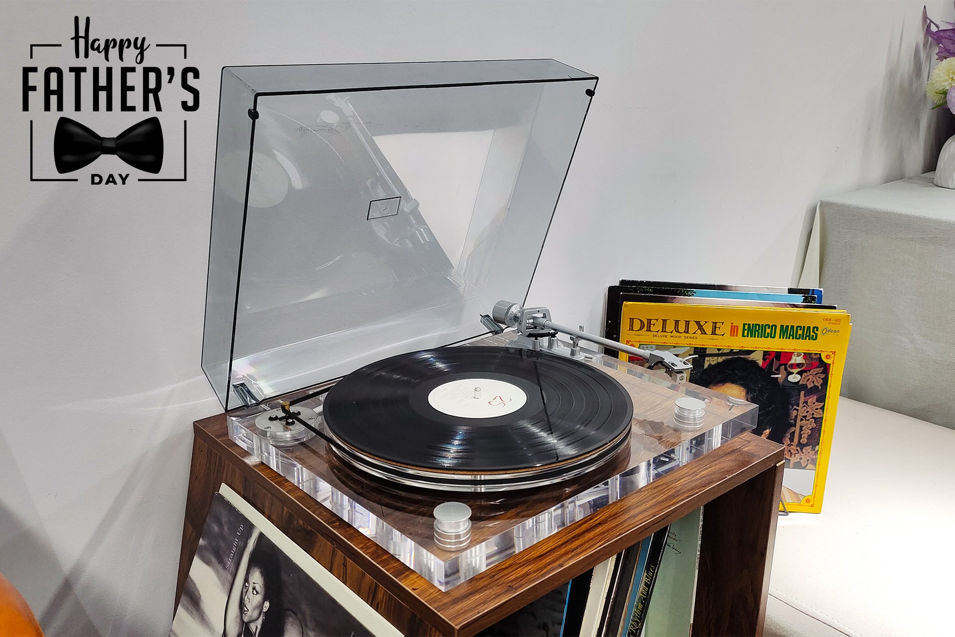 Happy Father's Day Record Player by Audio Keeper