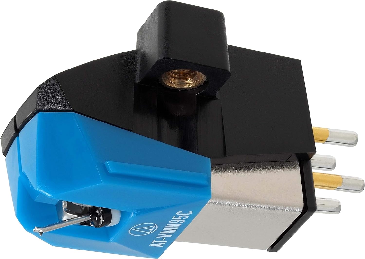 AT-VM95C Dual Moving Magnet Turntable Cartridge – Blue