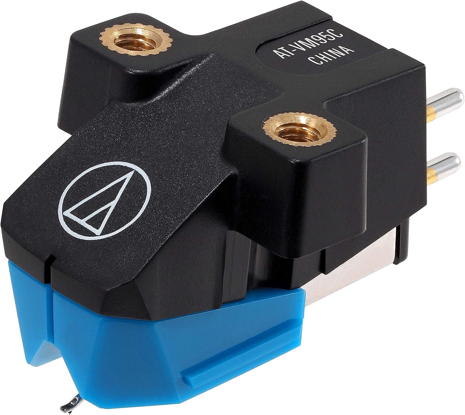 AT-VM95C Dual Moving Magnet Turntable Cartridge – Blue