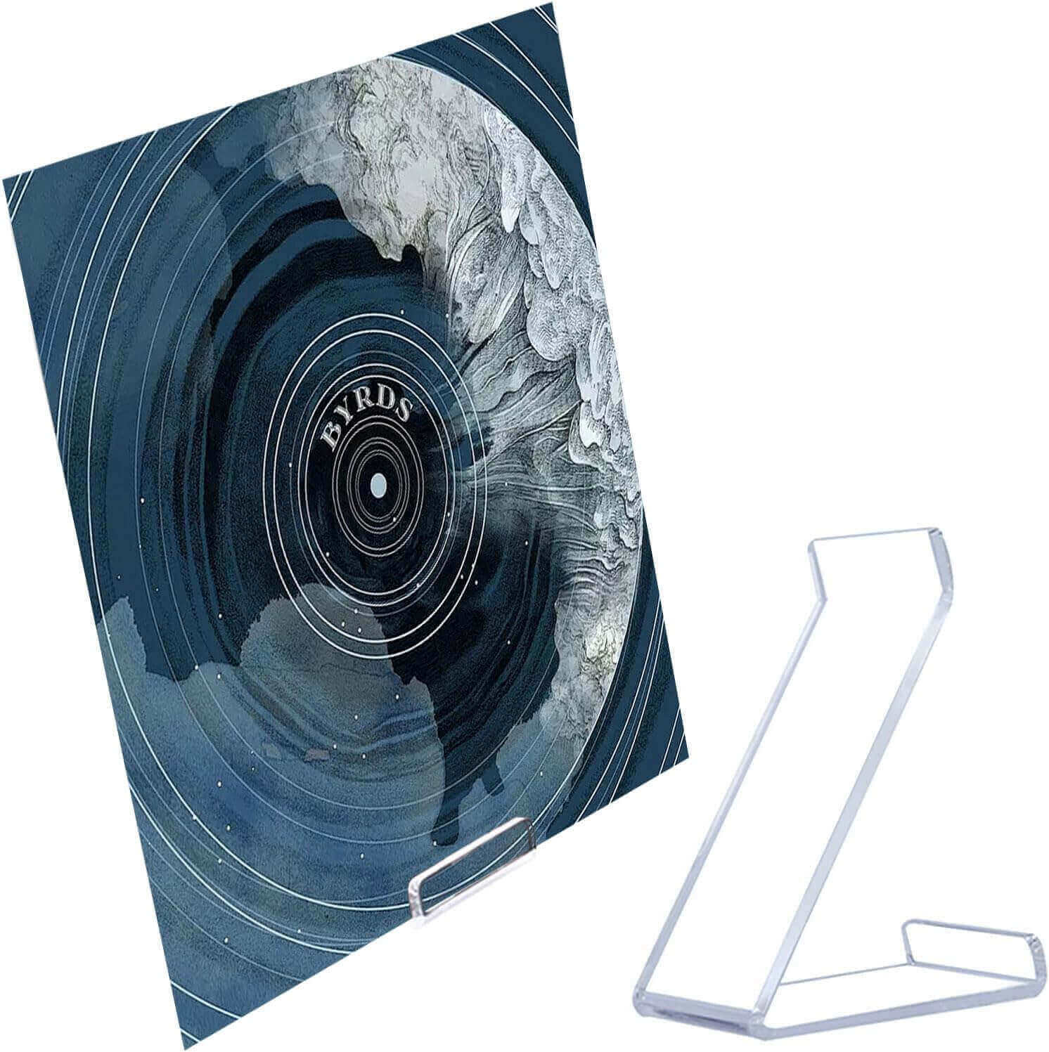 Acrylic Vinyl Record Display Stand – Single Album Holder