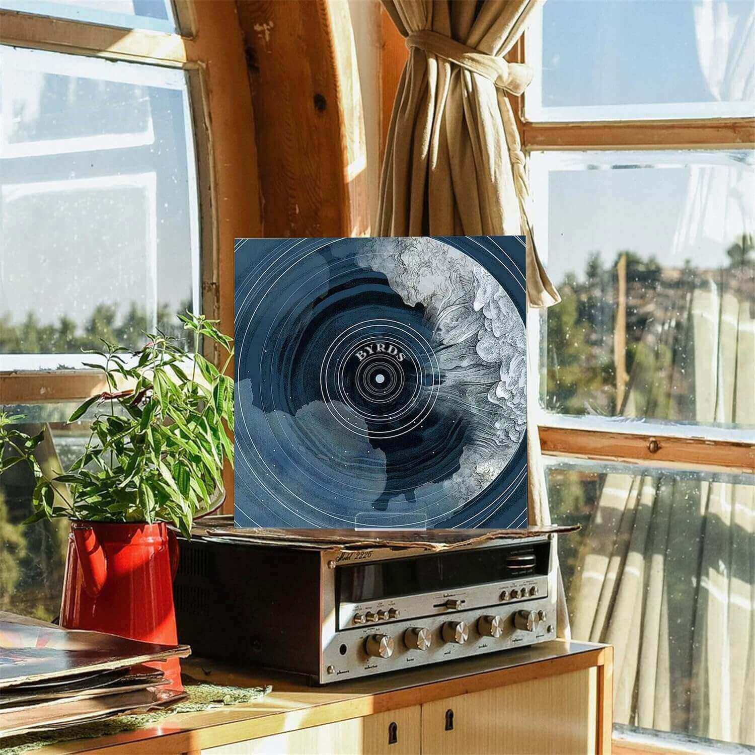 Acrylic Vinyl Record Display Stand – Single Album Holder
