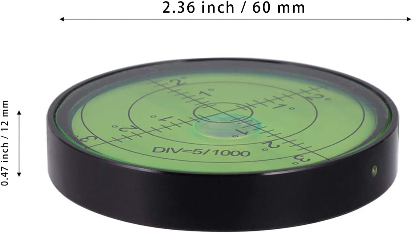 Aluminum Precision Bubble Level – Horizontal Turntable & Audio Leveler