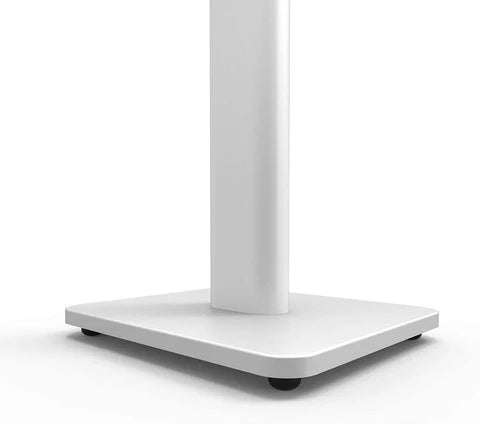 26" Bookshelf Speaker Floor Stands – Heavy-Duty Steel with Rotating Top Plate