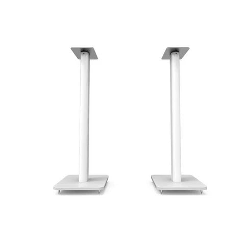 26" Bookshelf Speaker Floor Stands – Heavy-Duty Steel with Rotating Top Plate