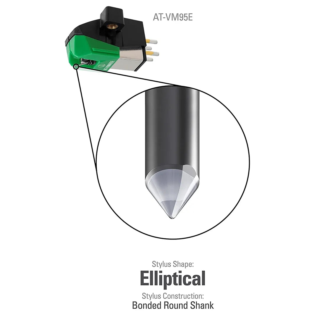 AT-VM95E Dual Moving Magnet Cartridge