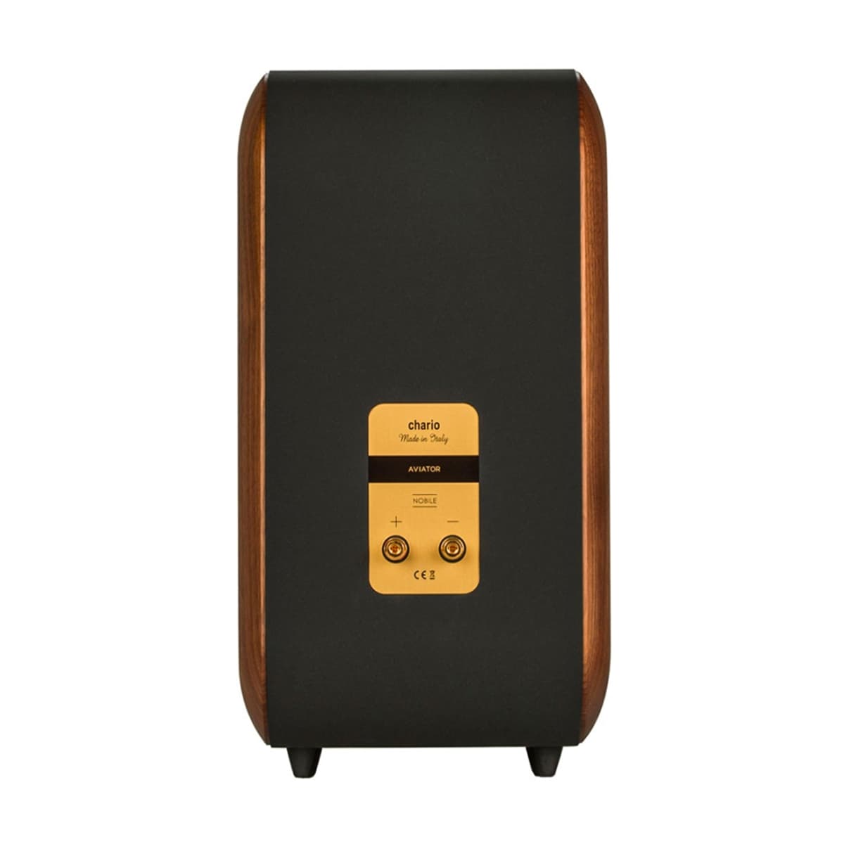 Chario Aviator Nobile 120W Hi-Fi Bookshelf Speakers – Italian Walnut