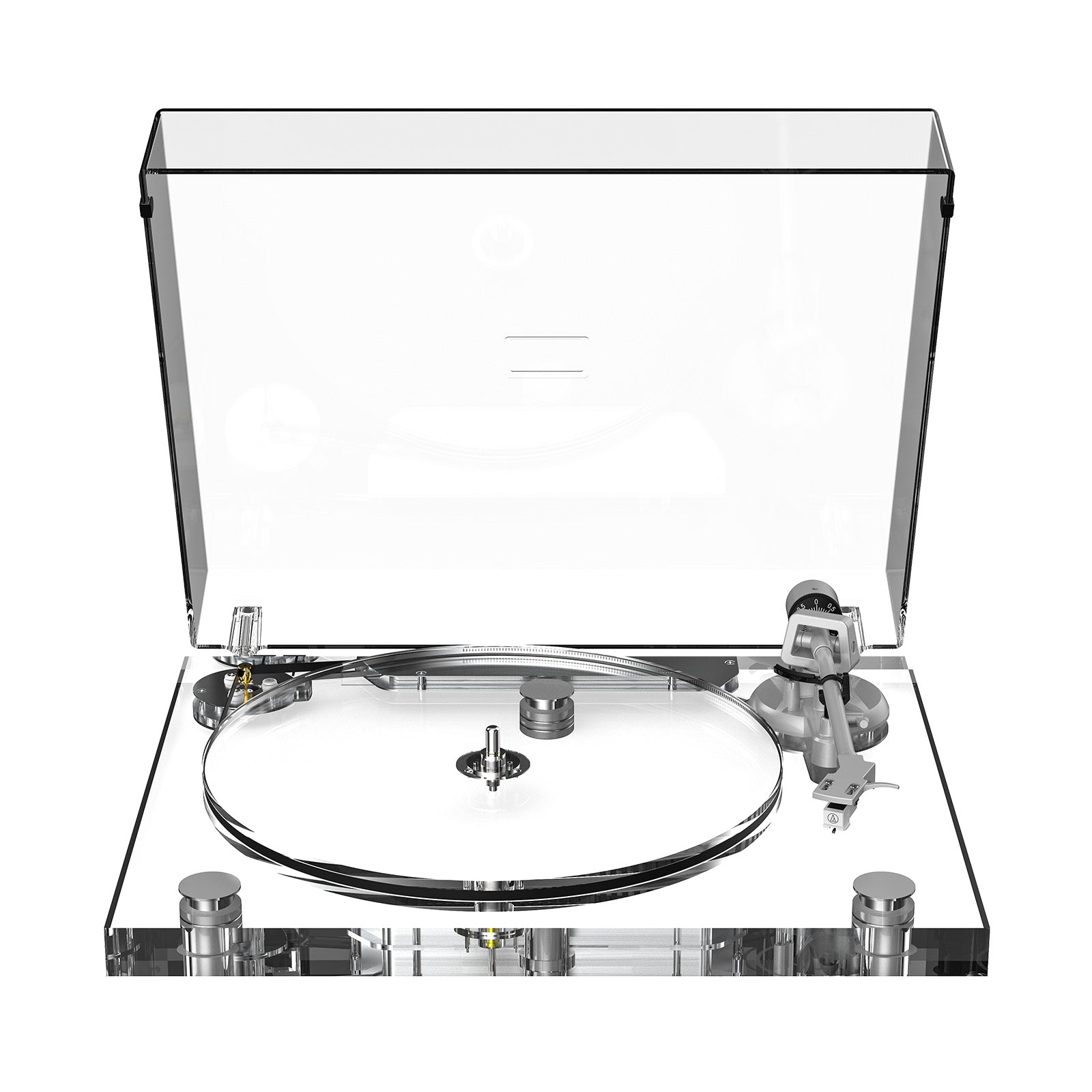ICE1 Acrylic Transparent Hi-Fi Bluetooth Turntable – Audiophile Design