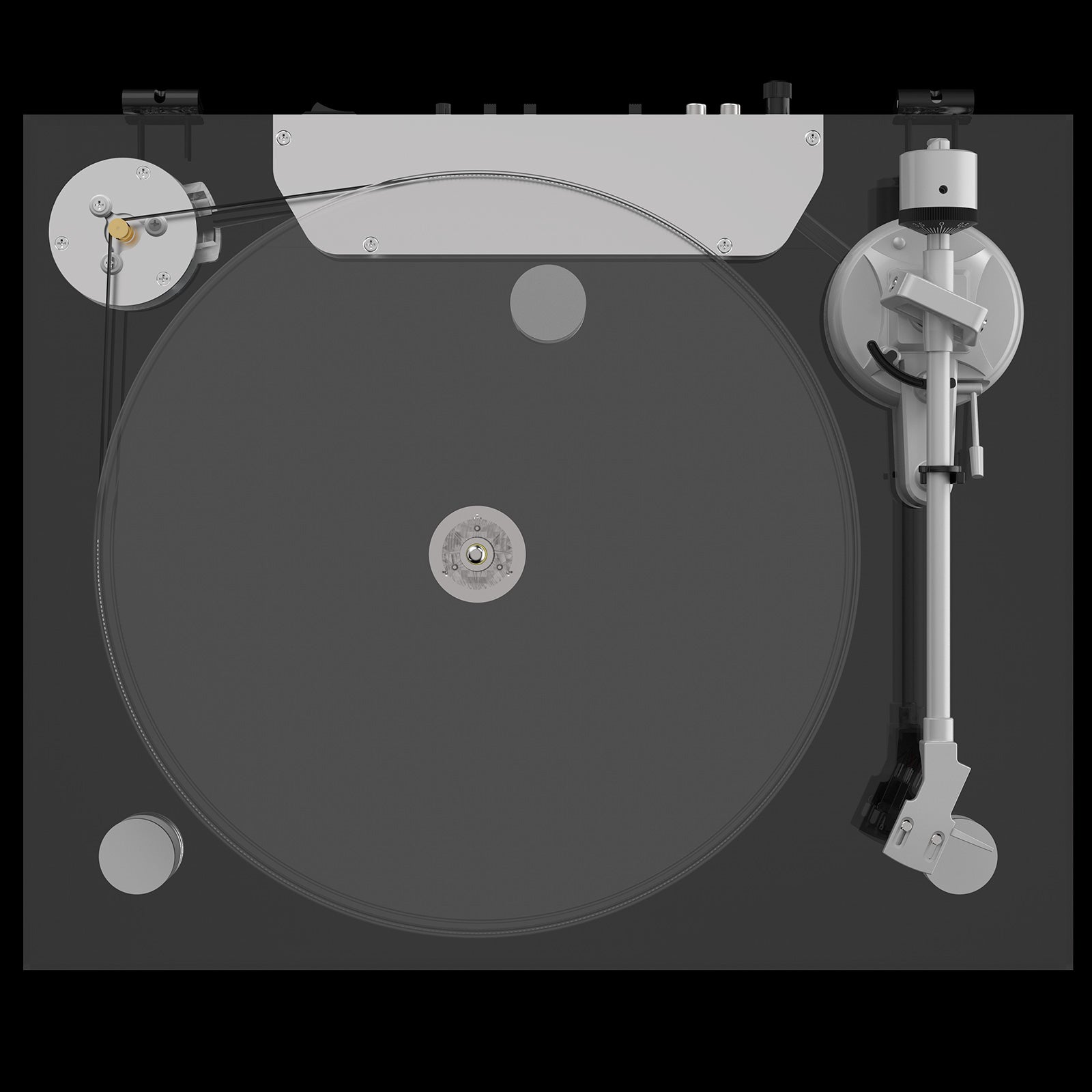 ICE1-V2 Fully Manual Belt Drive Acrylic Bluetooth Turntable – Audiophile Hi-Fi