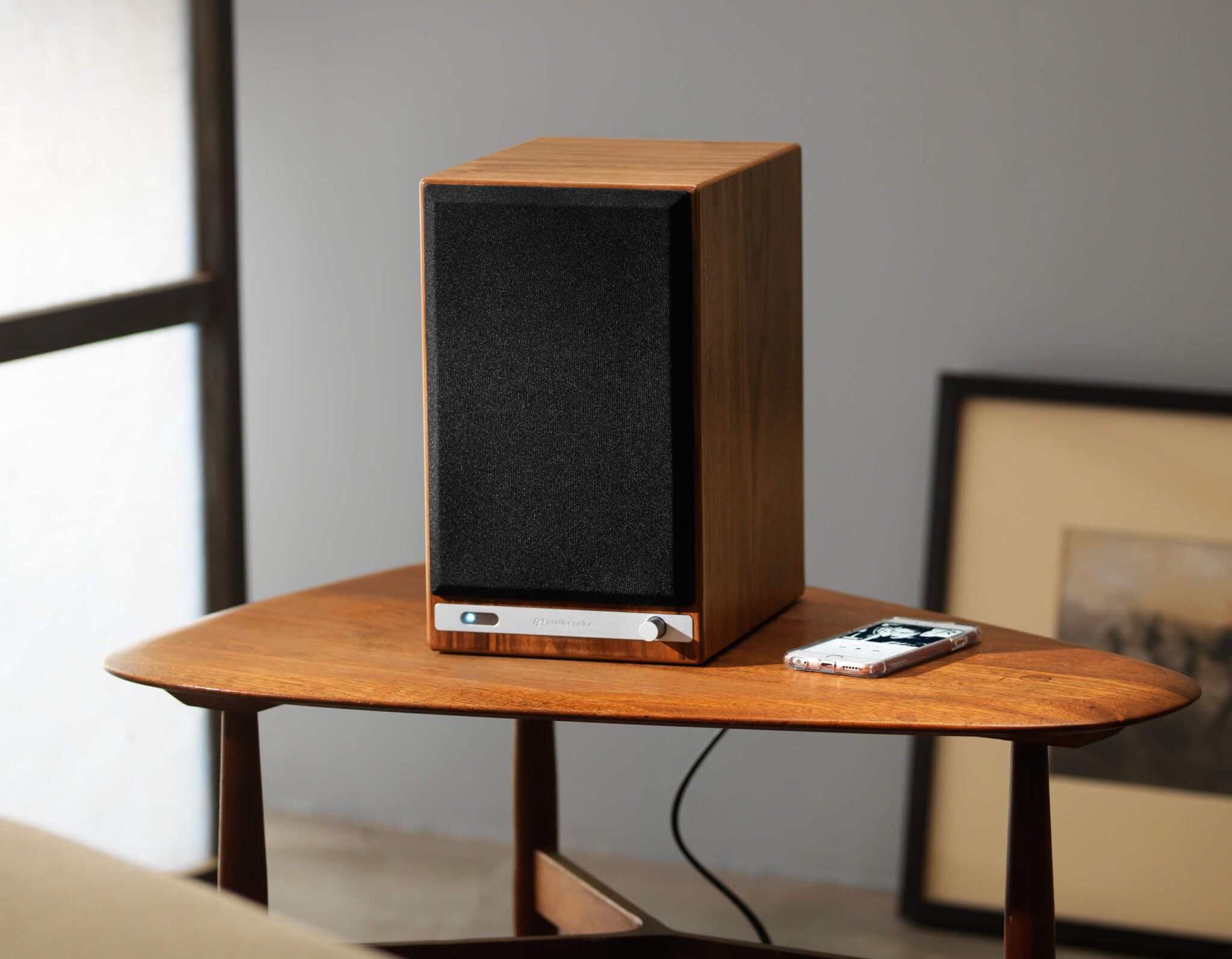 High-Fidelity Home Audio System with Wireless & Wired Connections