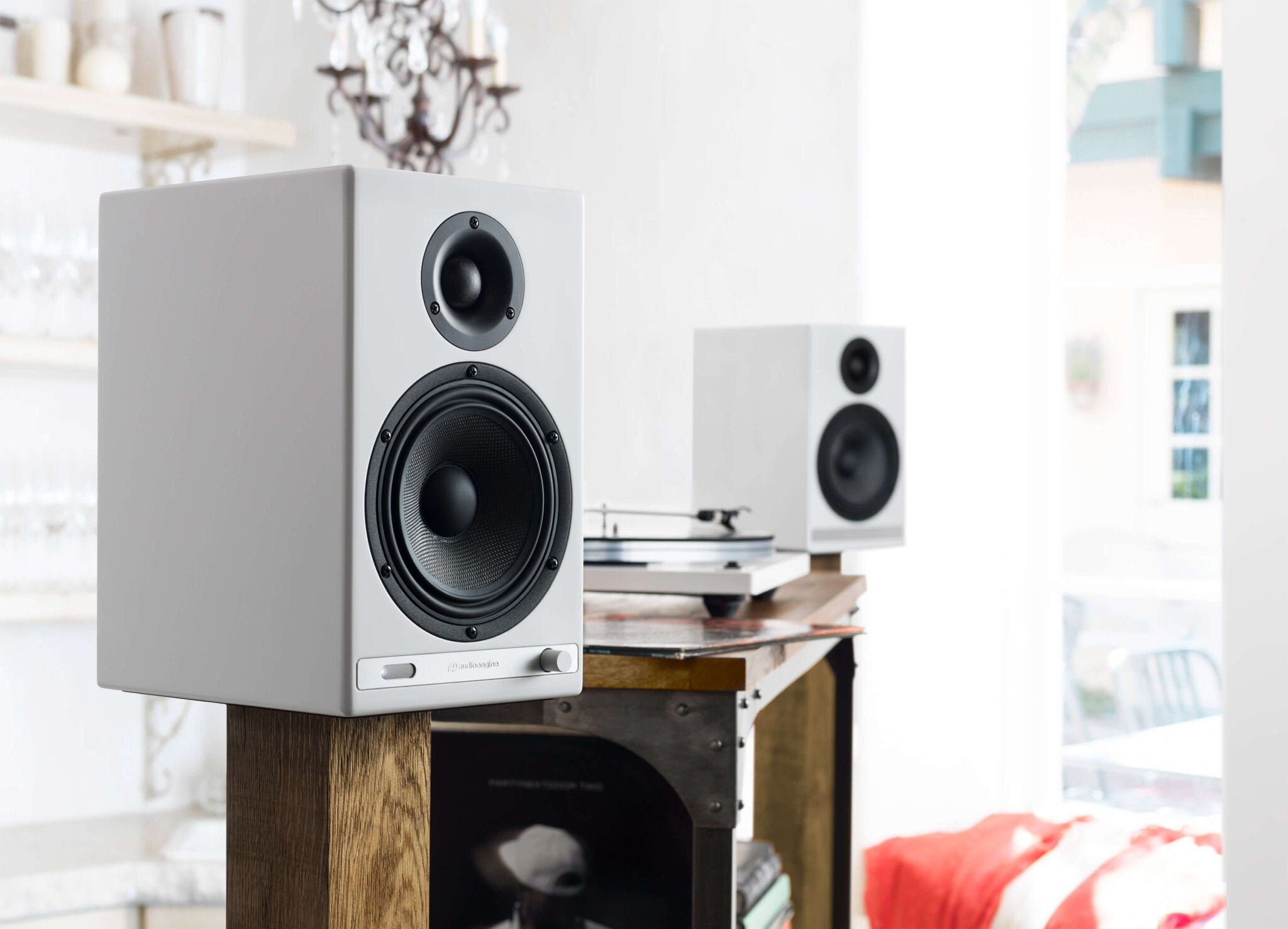 High-Fidelity Home Audio System with Wireless & Wired Connections