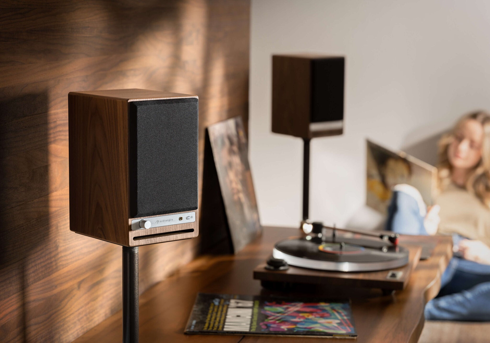 High-Fidelity Wireless Home Audio System with Bluetooth, USB & Analog Inputs