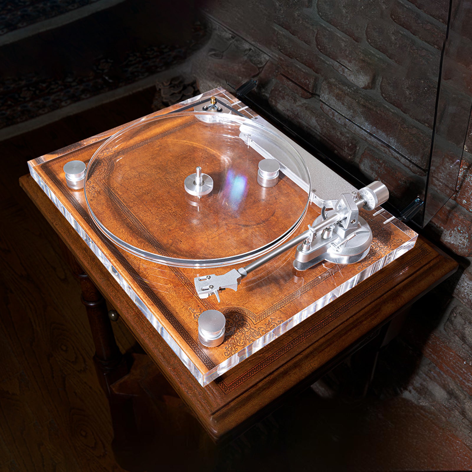 ICE1-V2 Bluetooth Vinyl Turntable with ATN-3600L Cartridge – High Fidelity Sound