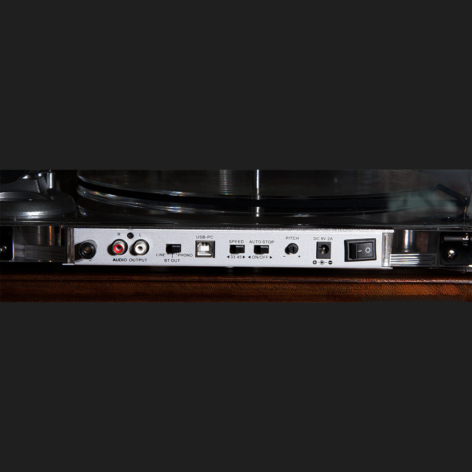 ICE1-V2 Bluetooth Vinyl Turntable with ATN-3600L Cartridge – High Fidelity Sound