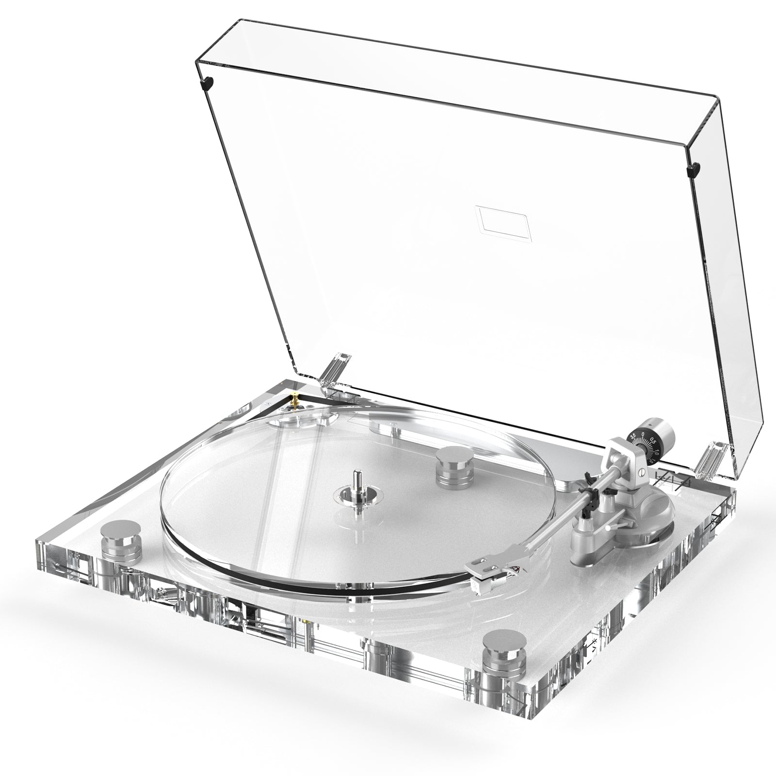 ICE1-V2 Wireless Hi-Fi Belt-Drive Turntable – Bluetooth Vinyl Player