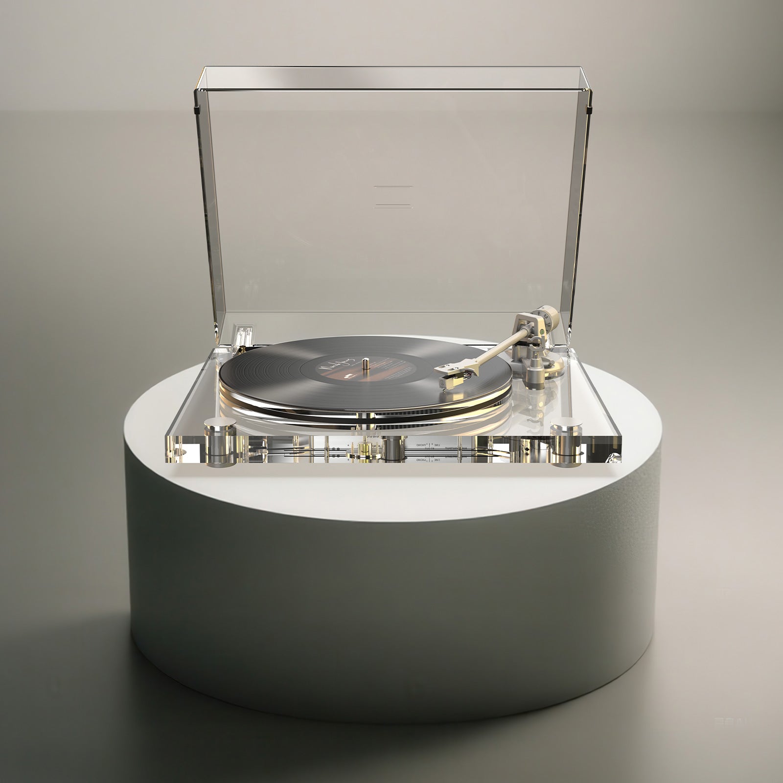 ICE1-V2 Wireless Hi-Fi Belt-Drive Turntable – Bluetooth Vinyl Player