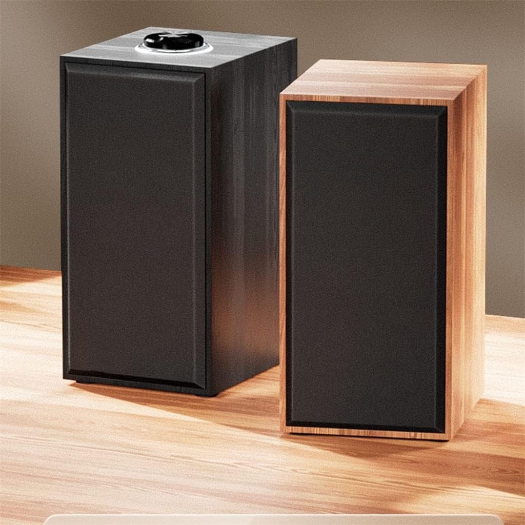 Wood Wired Active Speakers with Subwoofer – Home Multimedia Audio