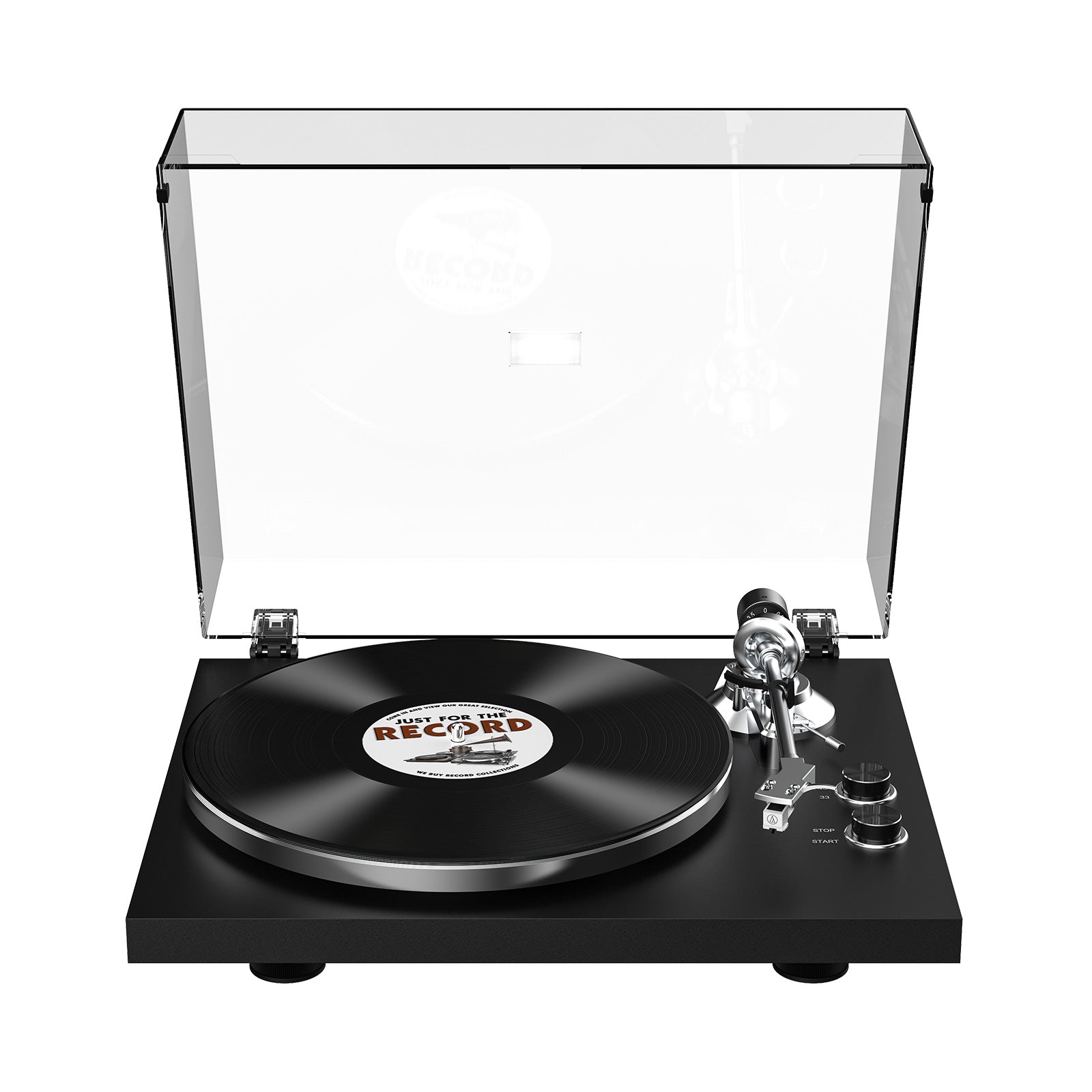 HQKZ-006 Bluetooth Hi-Fi Turntable – Retro Vinyl Record Player