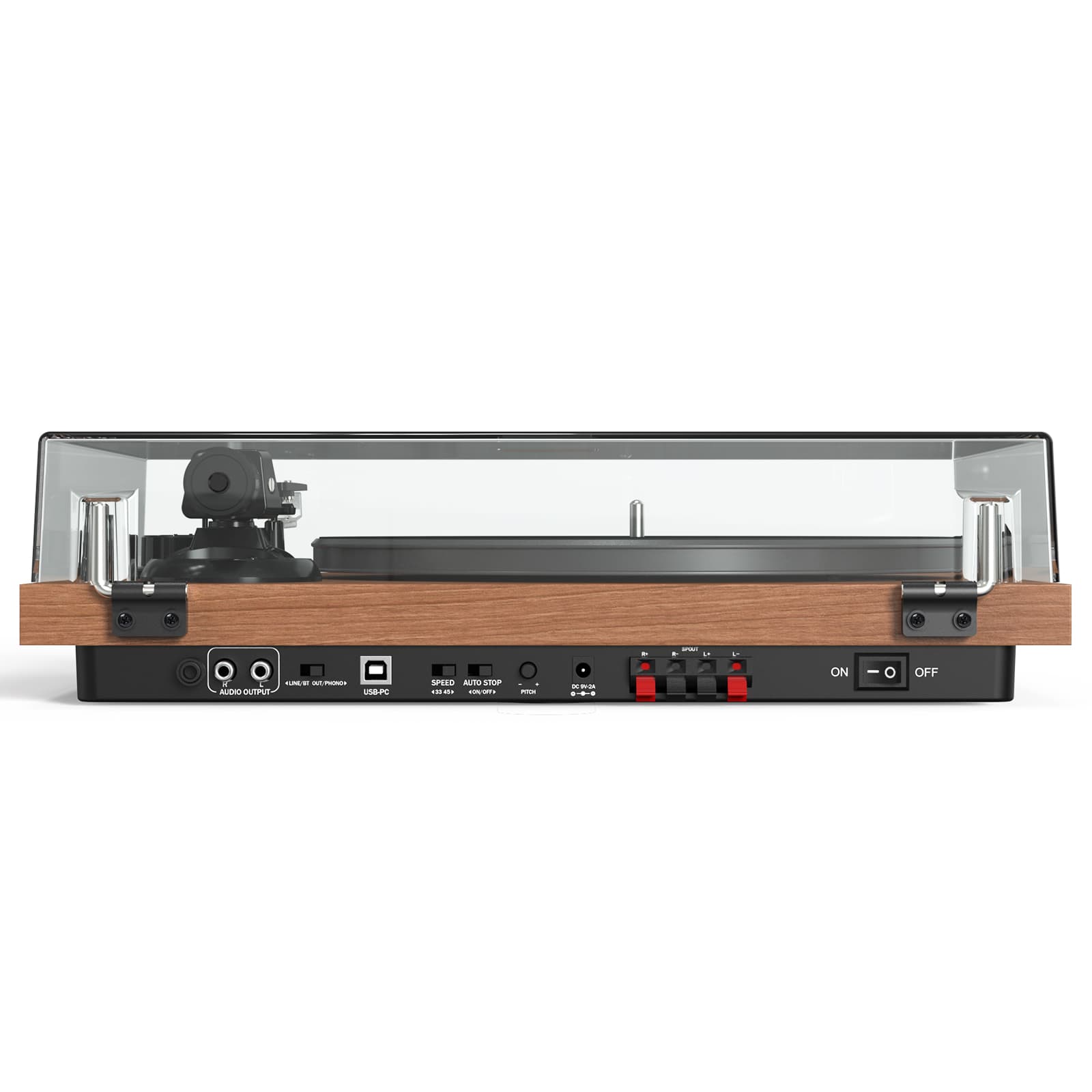 UD006 Audiophile Bluetooth Hi-Fi Record Player Set – Premium Vinyl Turntable System