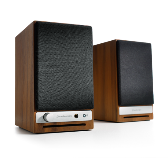Wireless Hi-Fi Desktop Speaker System with Bluetooth, USB & RCA Inputs