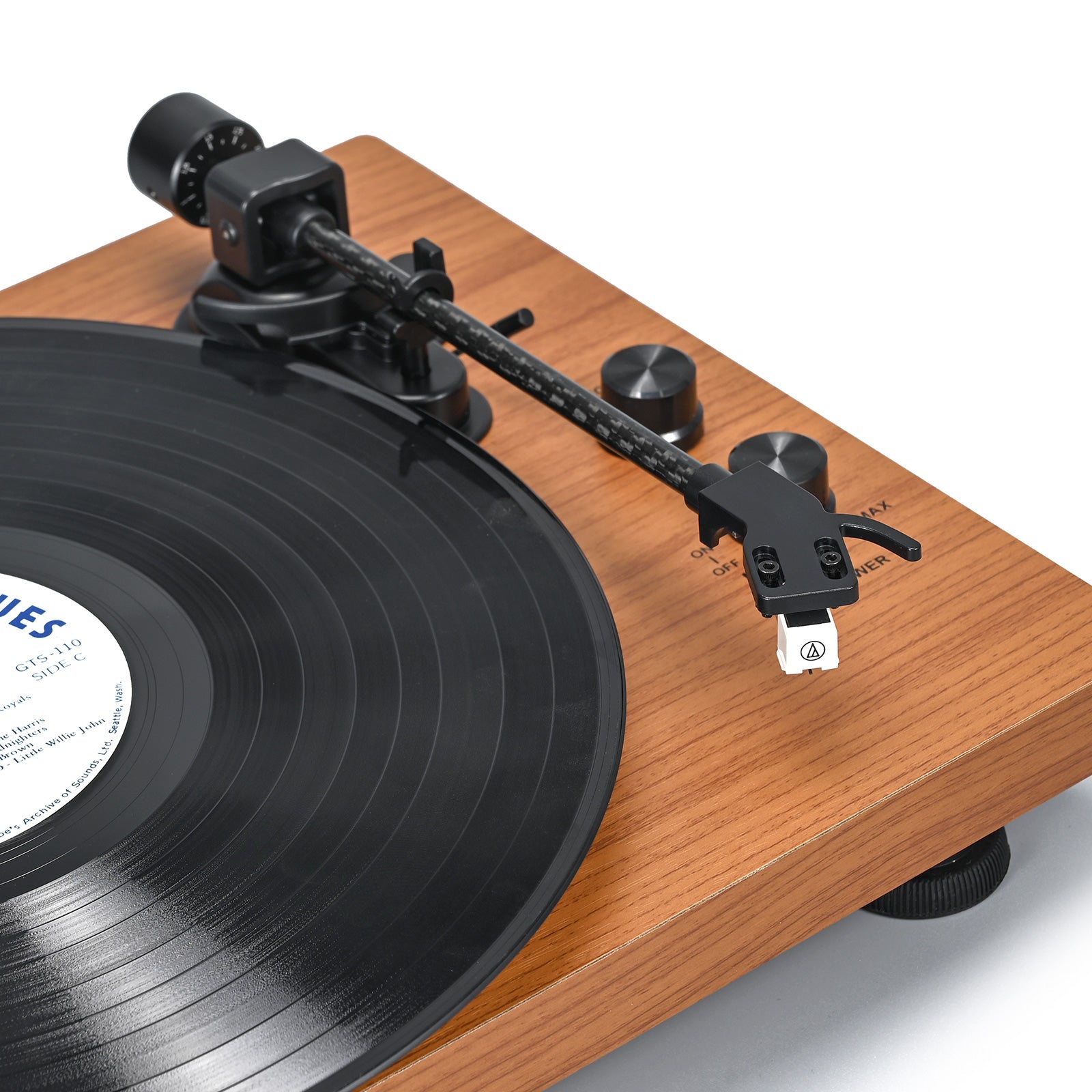 Bluetooth Hi-Fi Record Player with 2*30W Speakers – High Fidelity Sound & Wireless Music Streaming