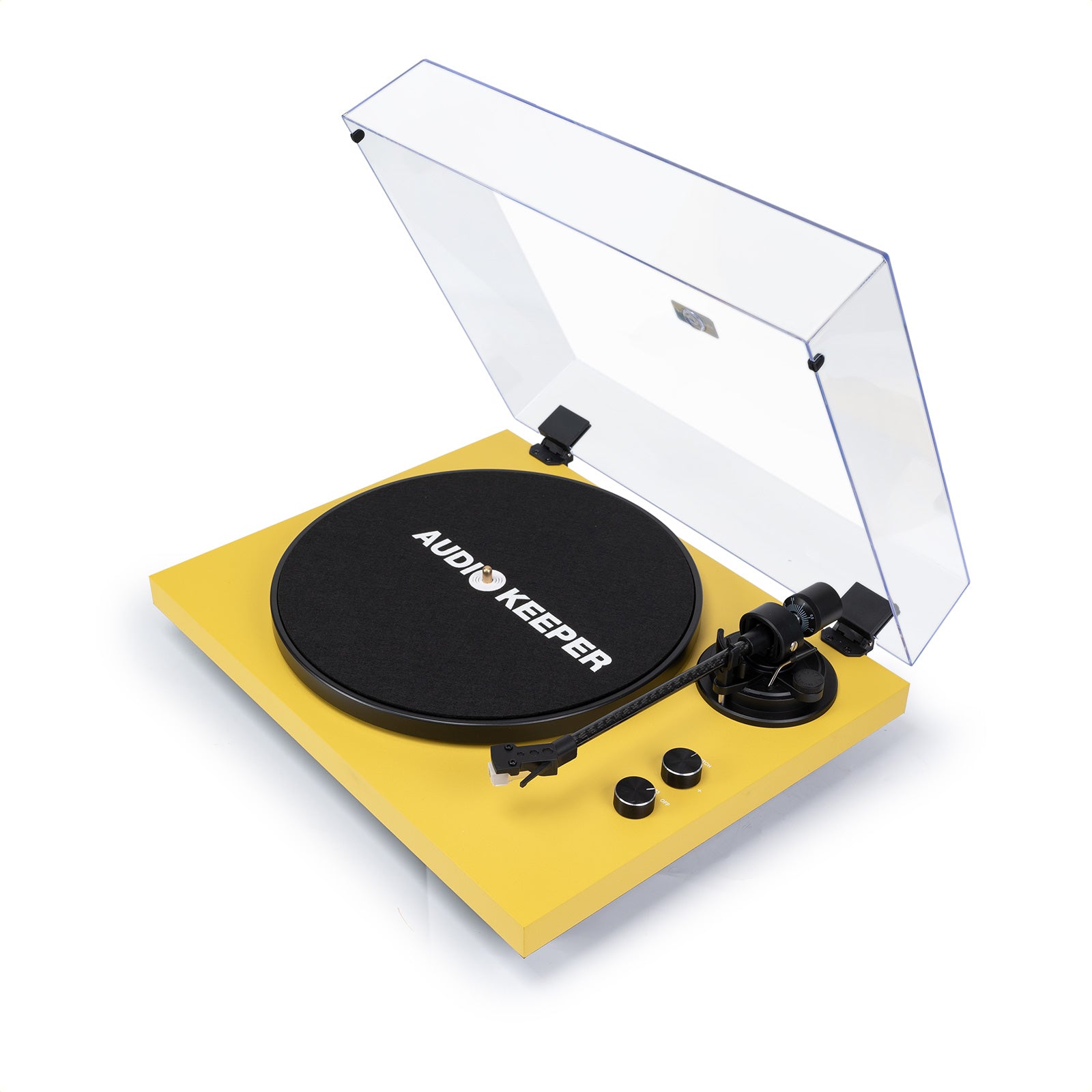 LP9 Bluetooth Turntable – High Fidelity Sound, ATN-3600L Cartridge (Yellow)