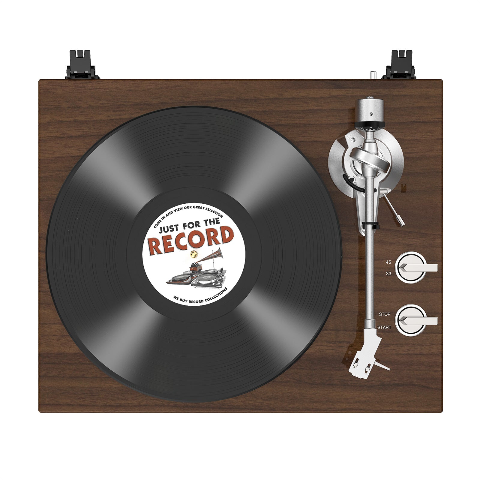 HQKZ-006 Belt Drive Turntable with USB, Bluetooth & ATN-3600L Cartridge