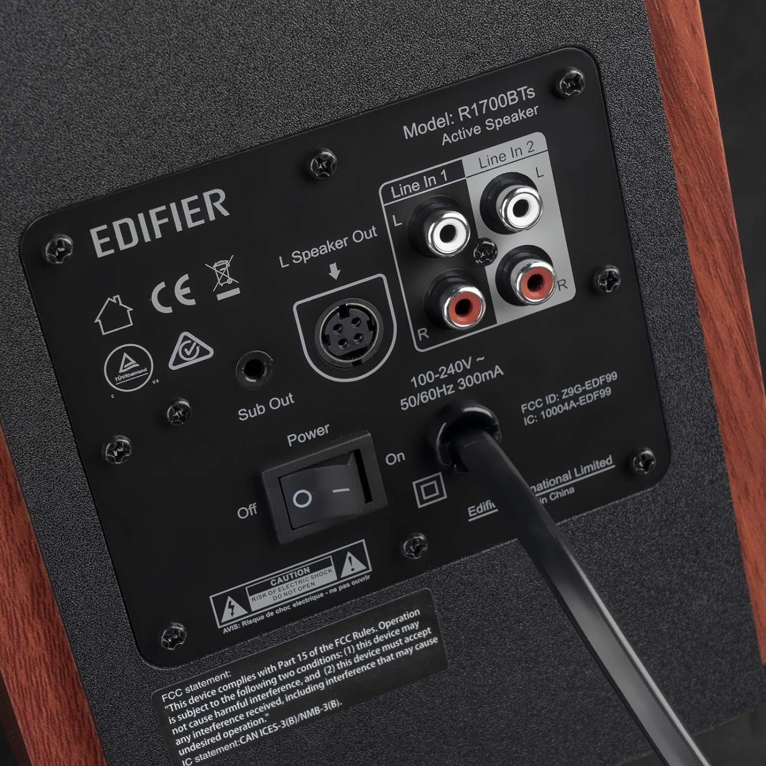 Bluetooth 66W Bookshelf Speakers – 2.0 Stereo Active Monitors