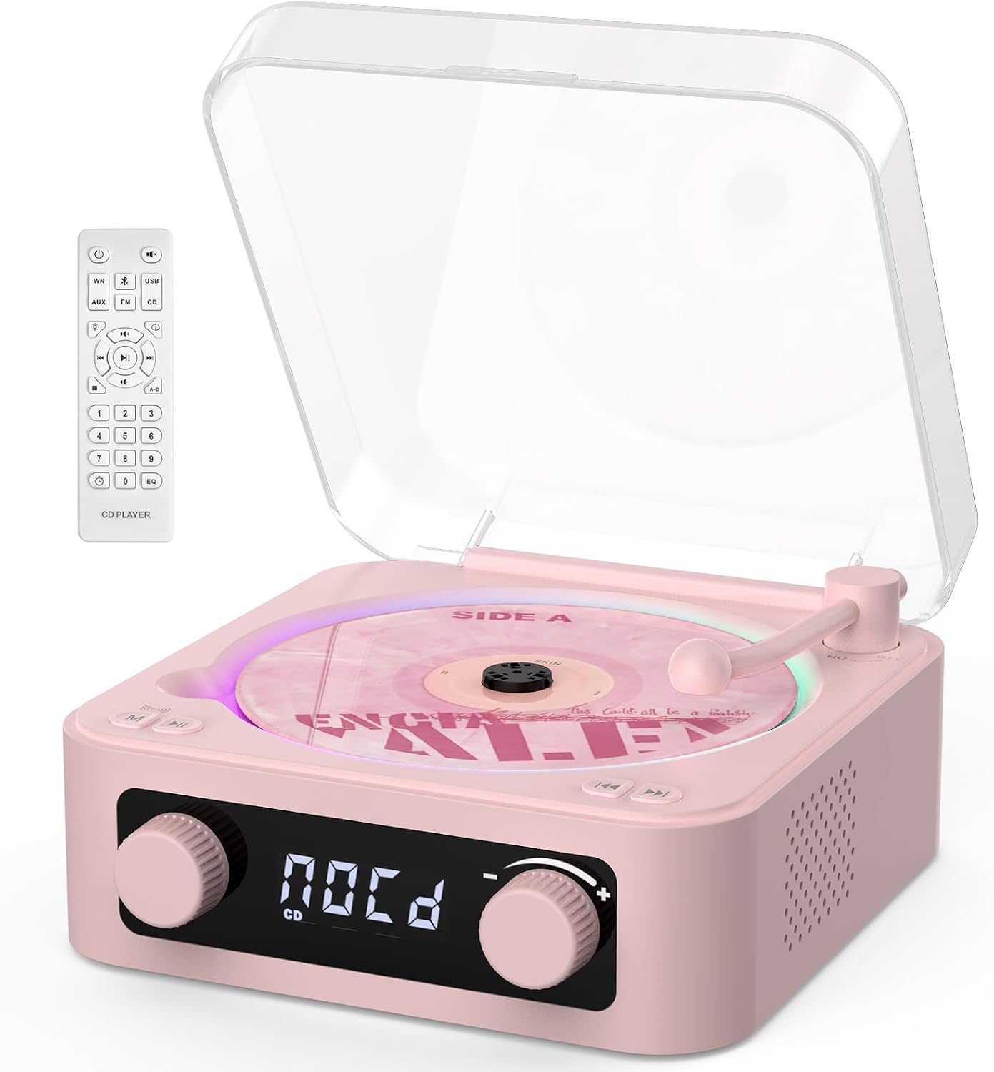 Portable CD Player with Big Sound & Bluetooth