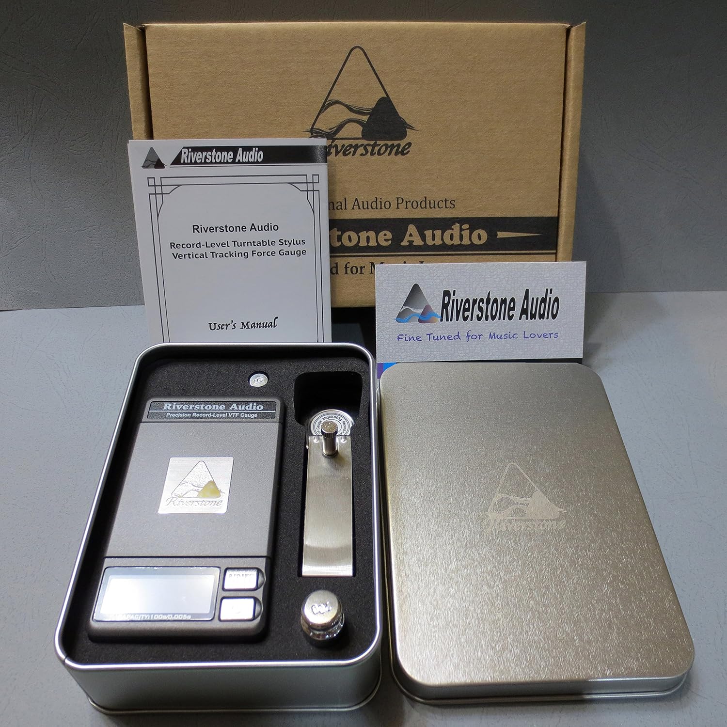 Precision Stylus Tracking Force Gauge – Record-Level Turntable Scale