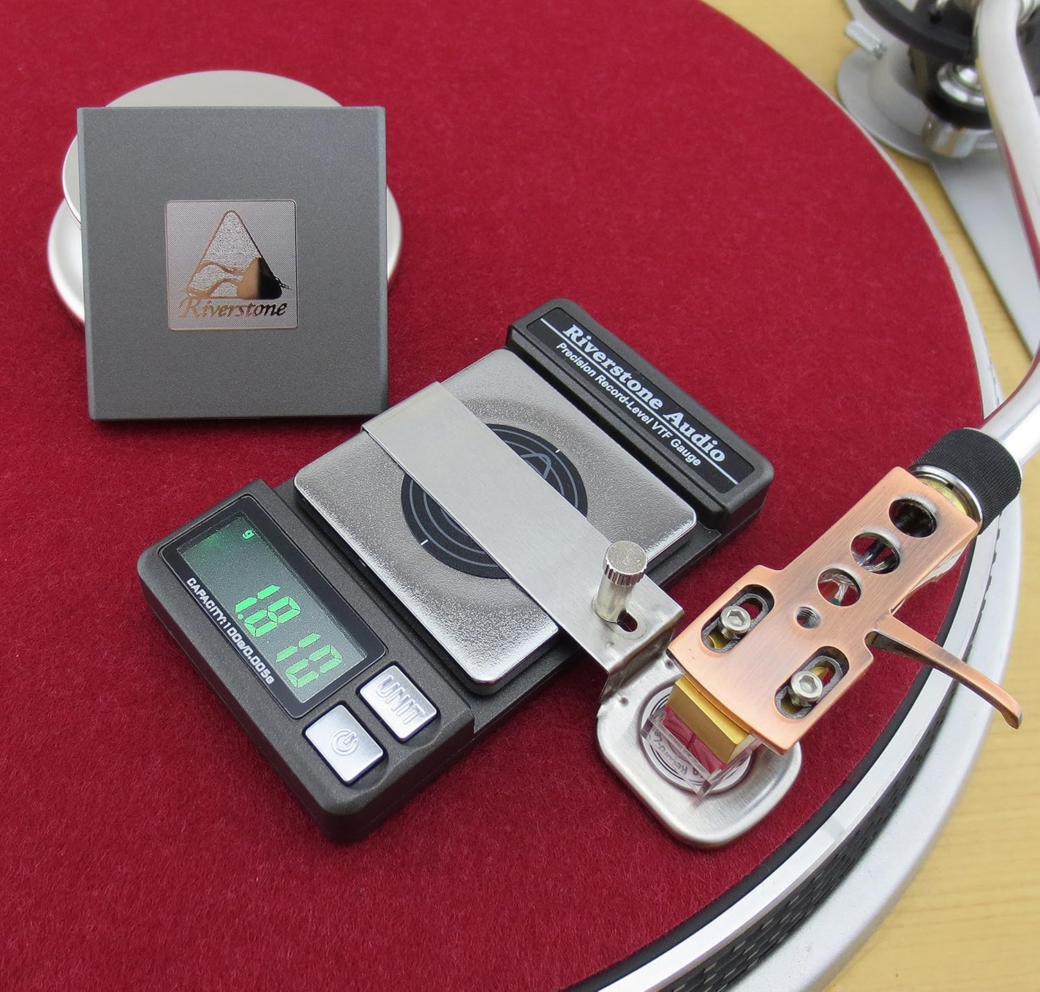 Precision Stylus Tracking Force Gauge – Record-Level Turntable Scale