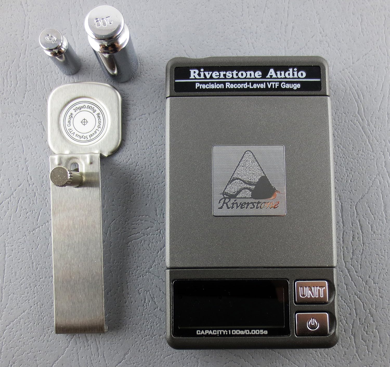 Precision Stylus Tracking Force Gauge – Record-Level Turntable Scale