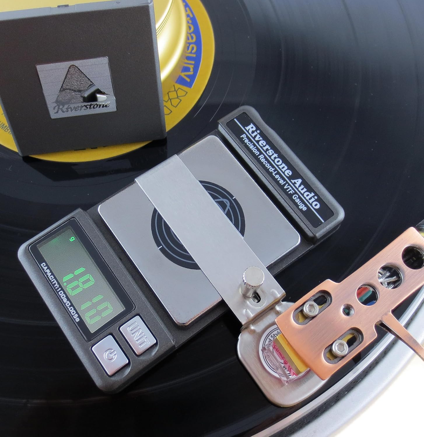 Precision Stylus Tracking Force Gauge – Record-Level Turntable Scale