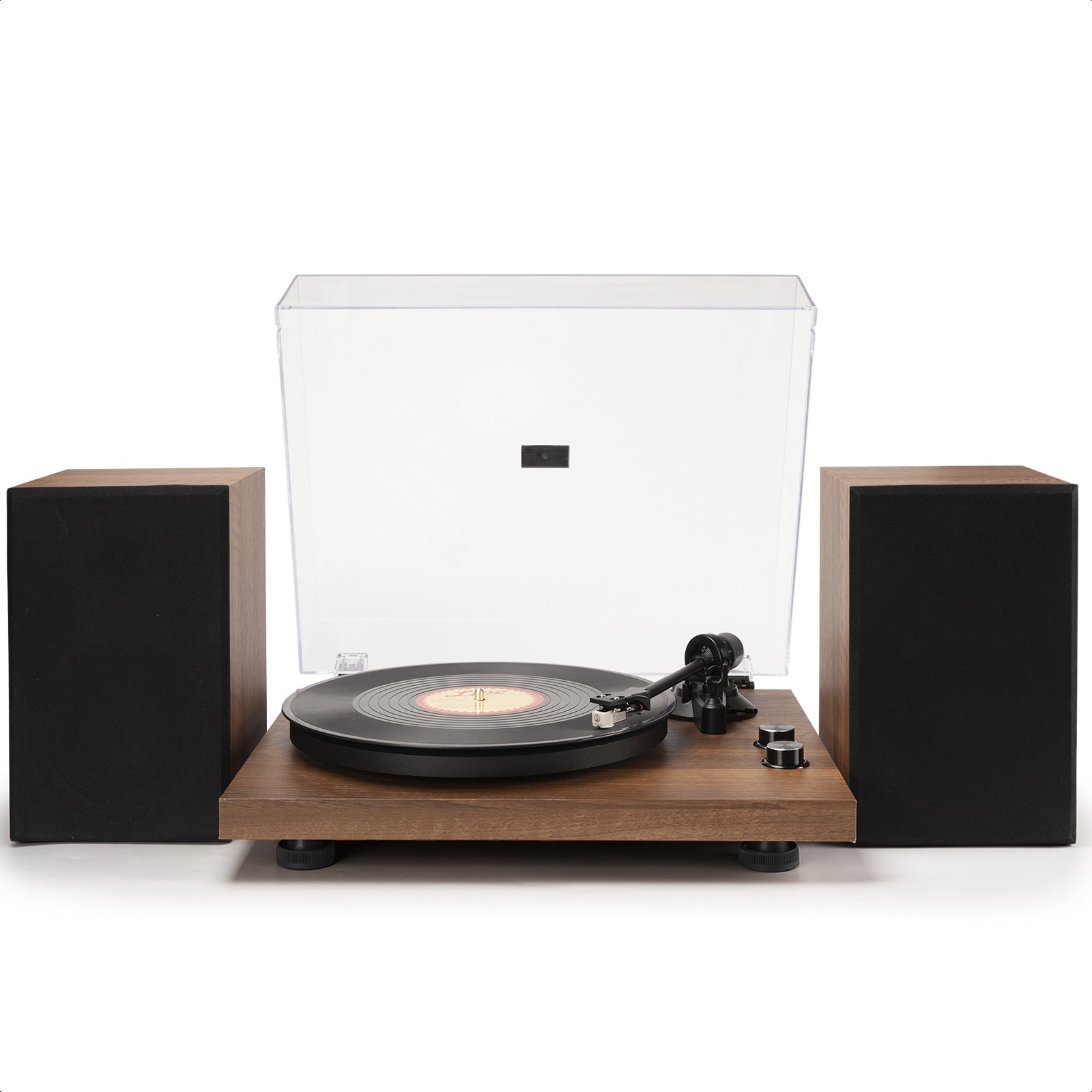 SY101 Hi-Fi Turntable System – Premium Record Player with Split Speakers