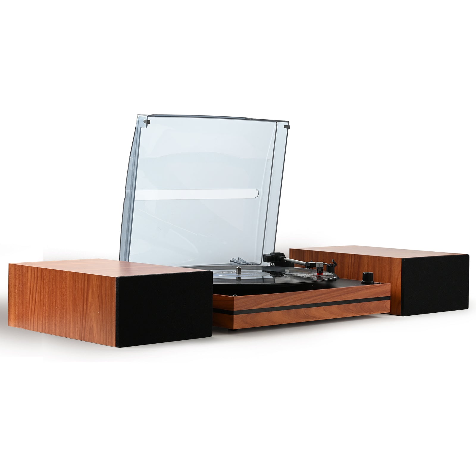 R612 Pro Split Vintage Turntable with Matching Speakers