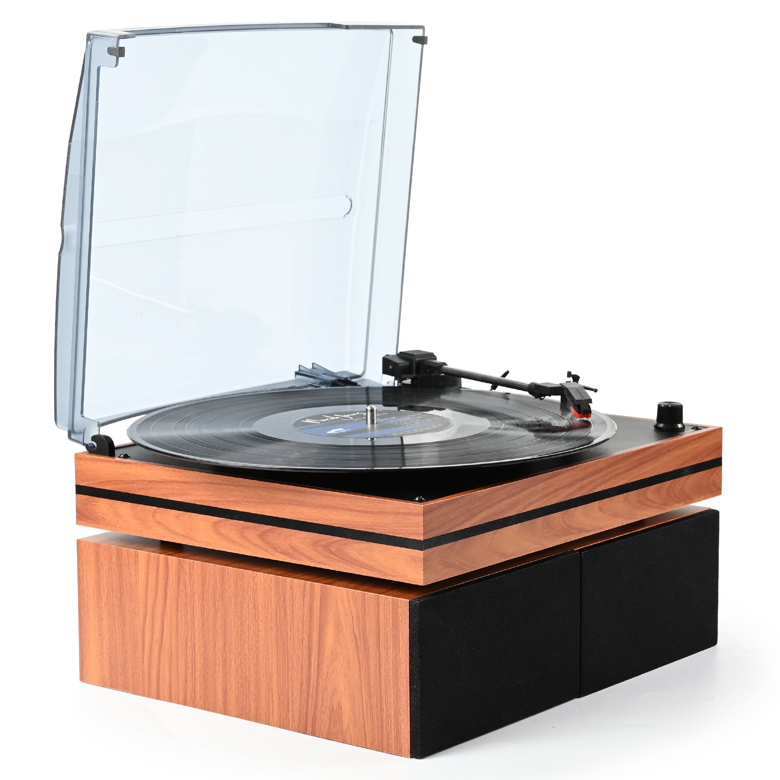 R612 Pro Split Vintage Turntable with Matching Speakers