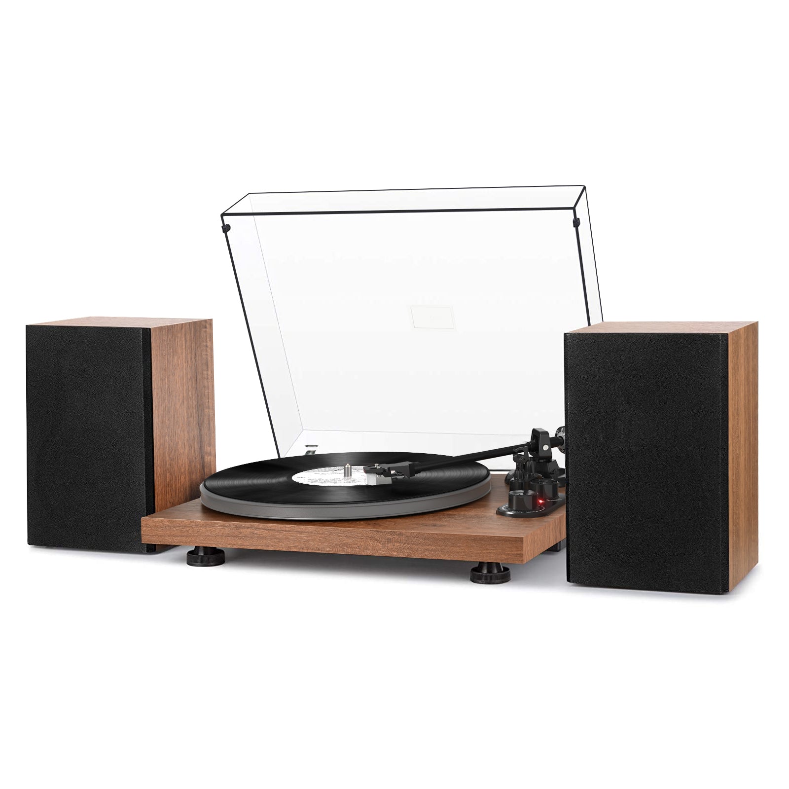 UD006 Audiophile Bluetooth Hi-Fi Record Player Set – Premium Vinyl Turntable System
