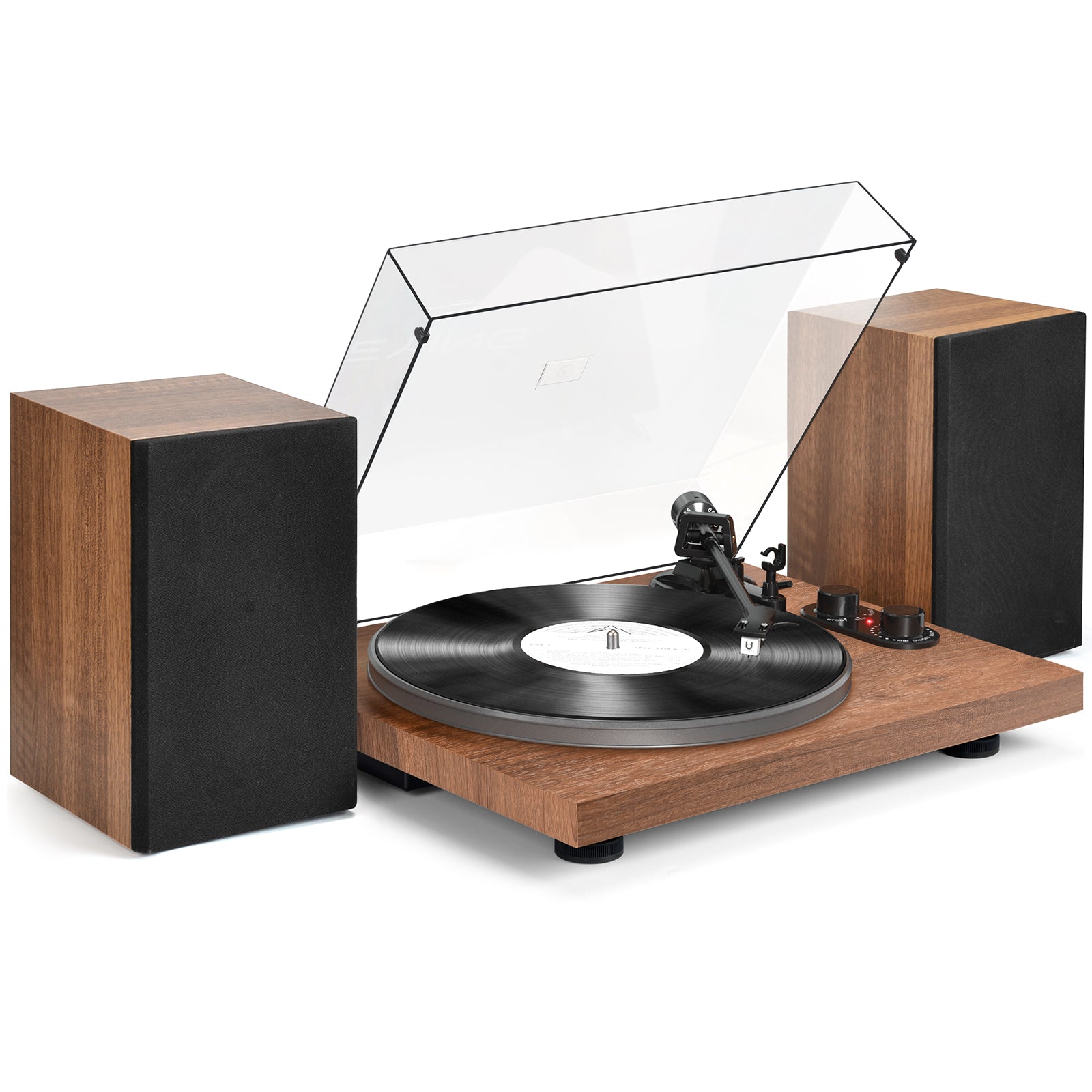 UD006 Audiophile Bluetooth Hi-Fi Record Player Set – Premium Vinyl Turntable System