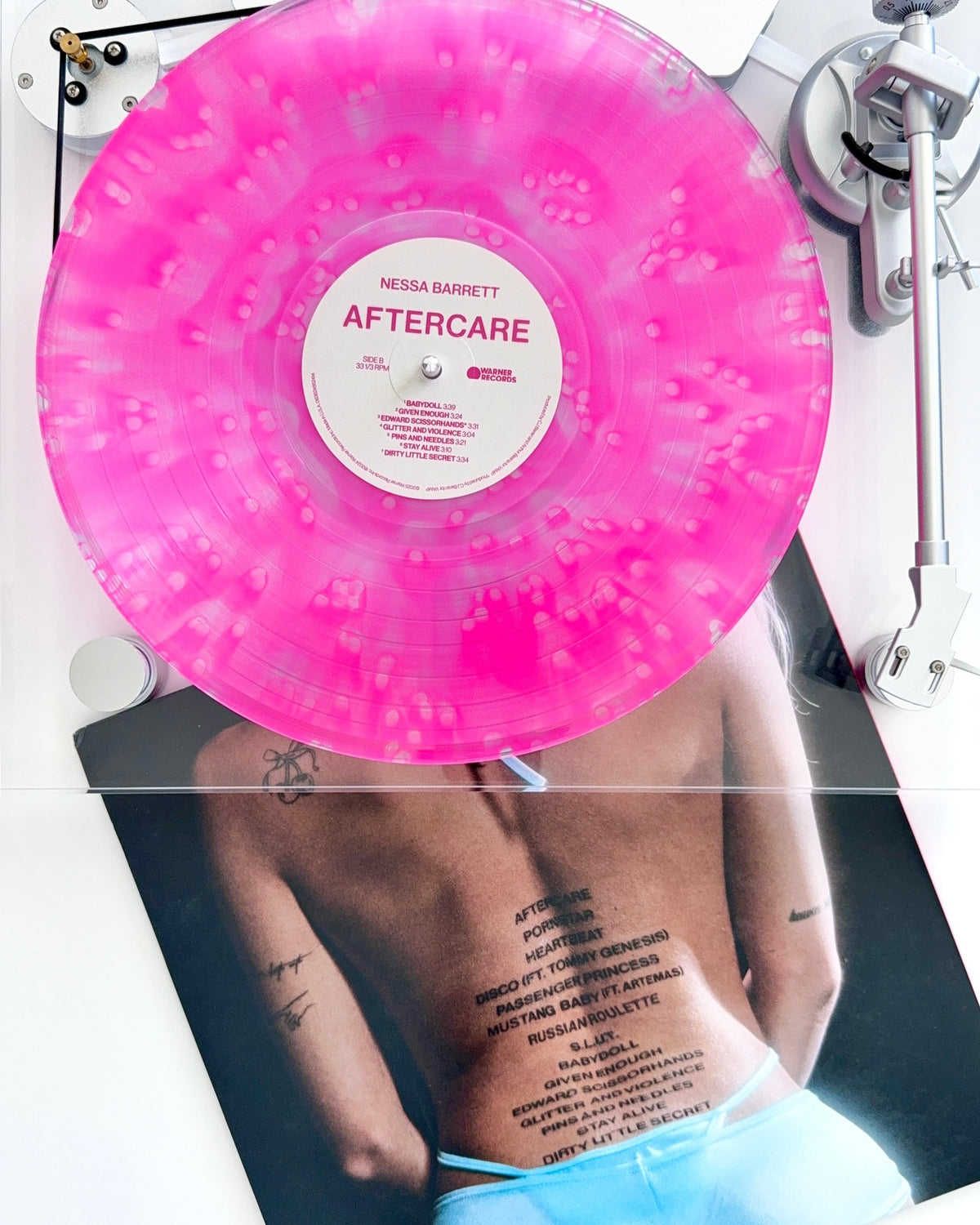 audiokeeper GENESIS-V2 acrylic turntable review clear record player