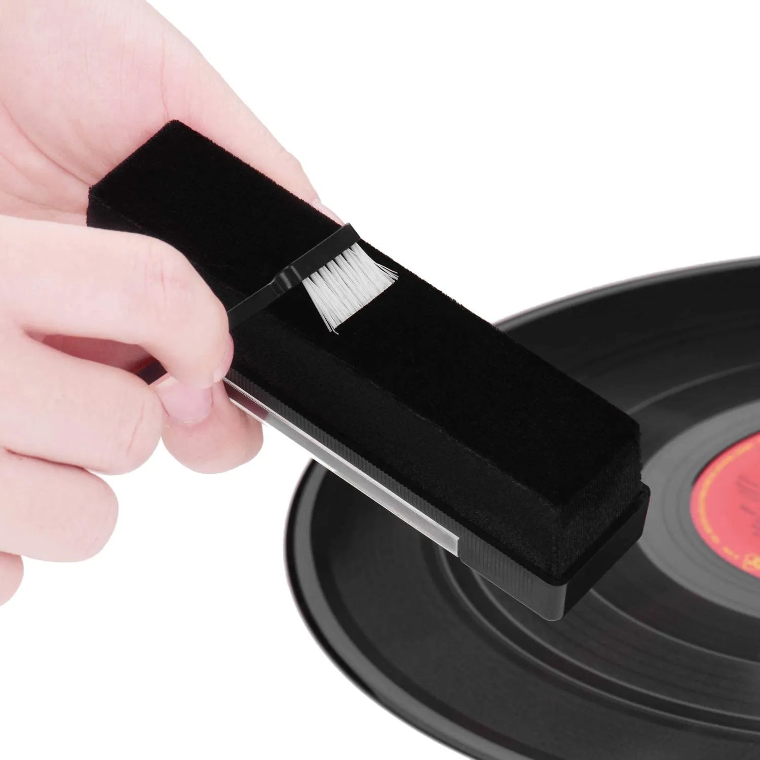 Premium Vinyl Record Cleaning Kit – Brushes & Wipes