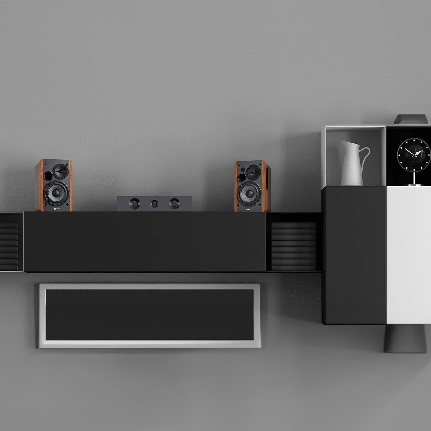 Edifier R1280Ts 42W Powered Bookshelf Speakers with Subwoofer Out