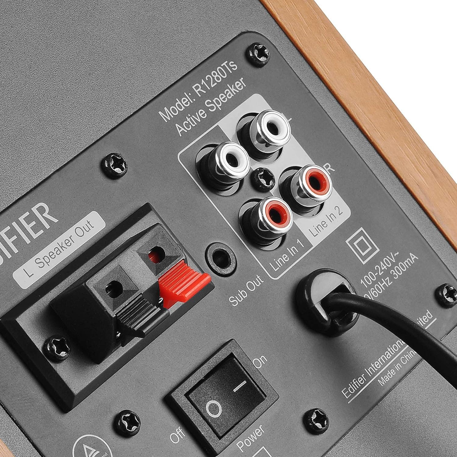 Edifier R1280Ts 42W Powered Bookshelf Speakers with Subwoofer Out