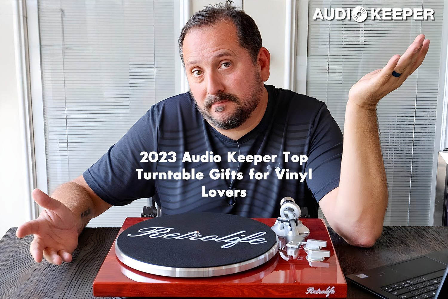 2023 Audio Keeper Top Turntable Gifts for Vinyl Lovers