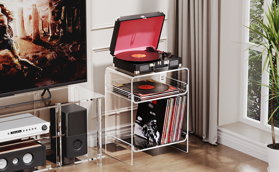 Why Acrylic Record Stands Are Trending in Modern Vinyl Setups?
