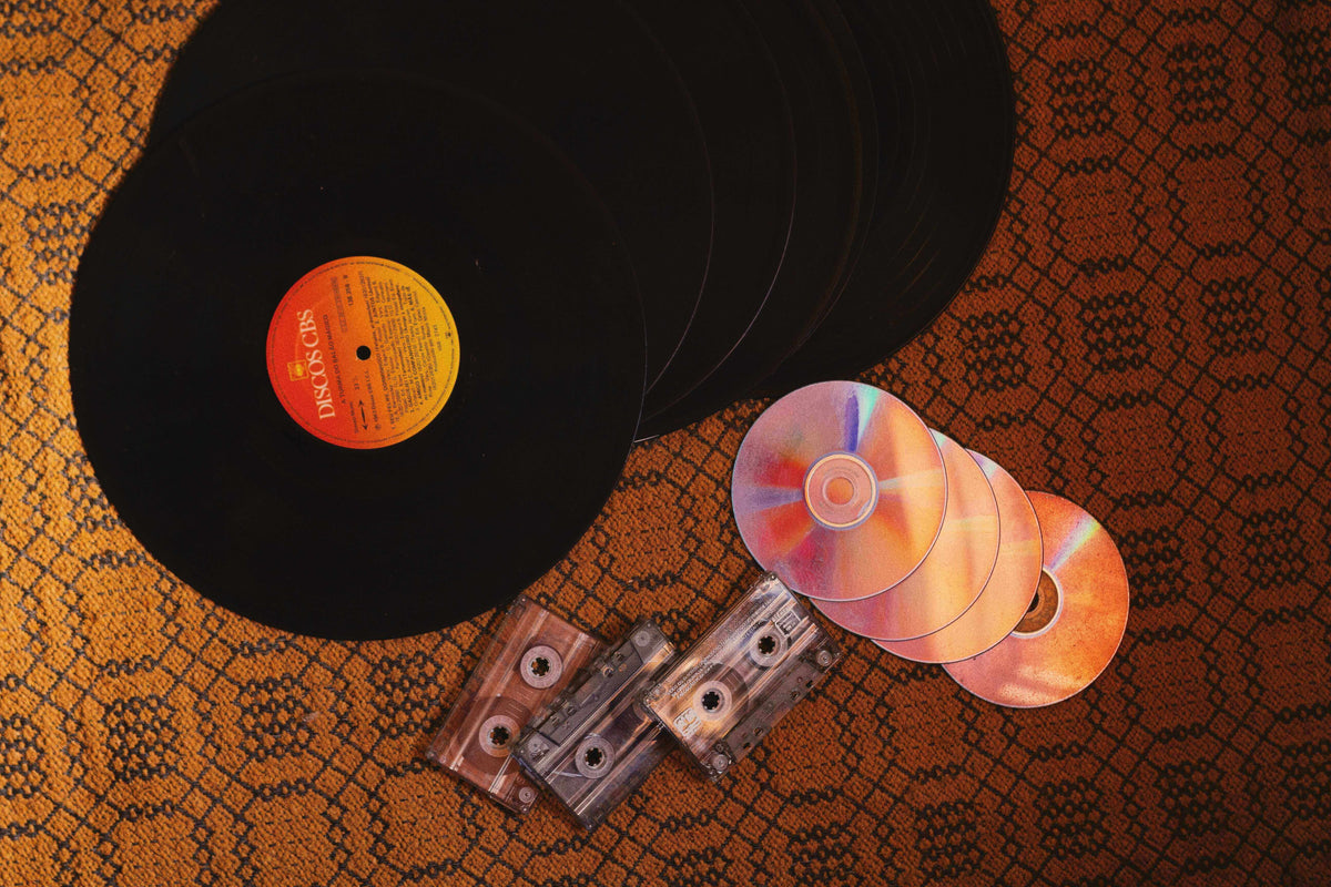 How to Display CDs and Vinyl Together?
