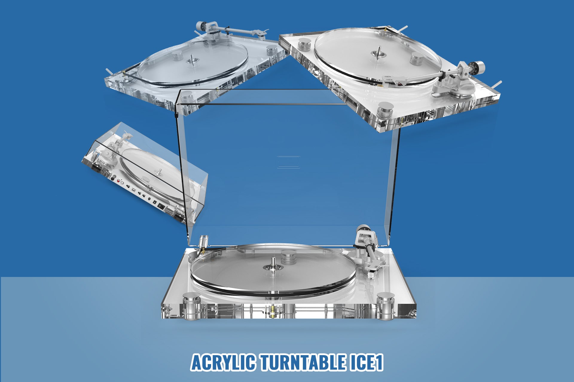Learn About Audio Keeper's First Acrylic Turntable ICE1