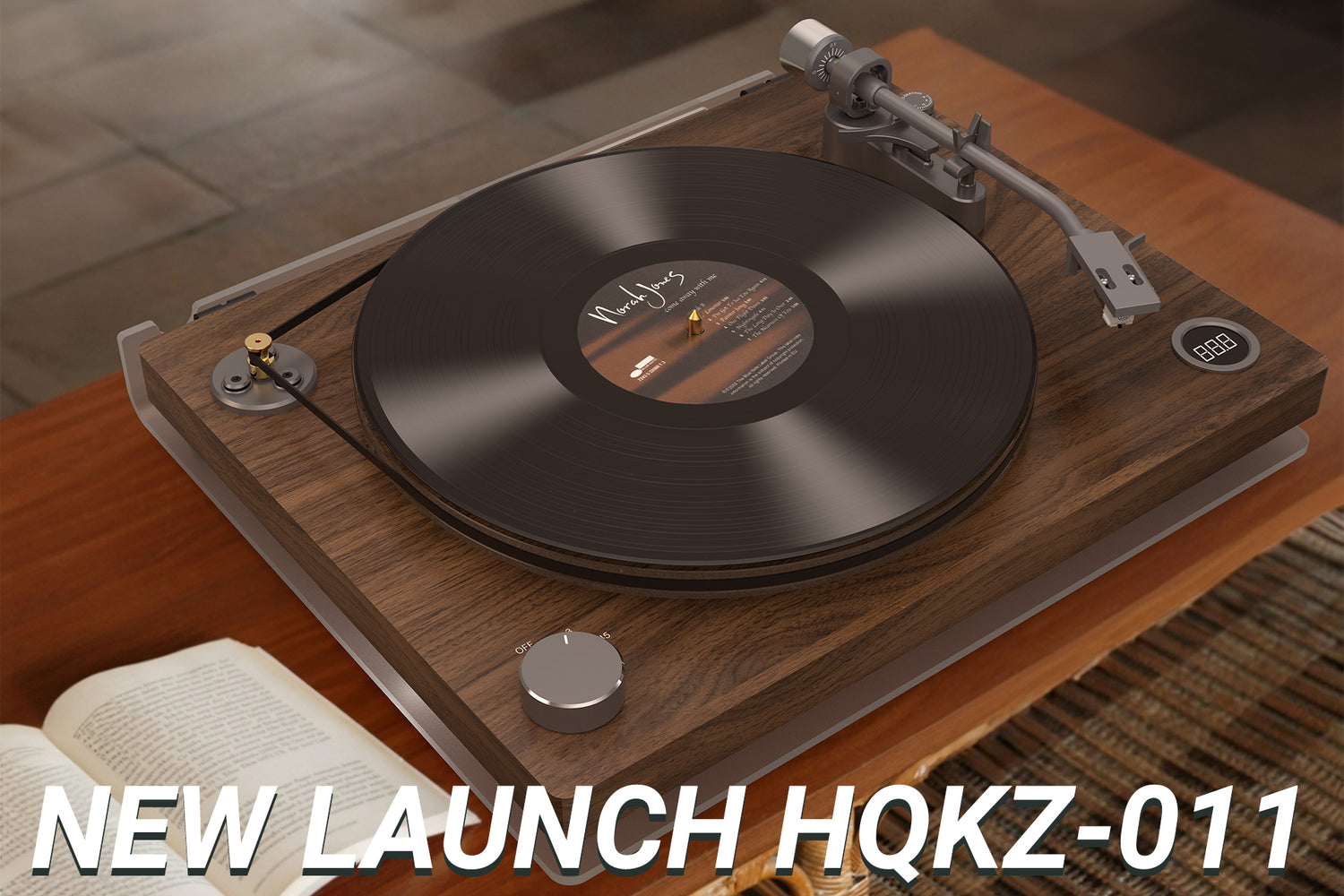 New Arrival HQKZ-011｜Audio Keeper Hi-Fi Record Player