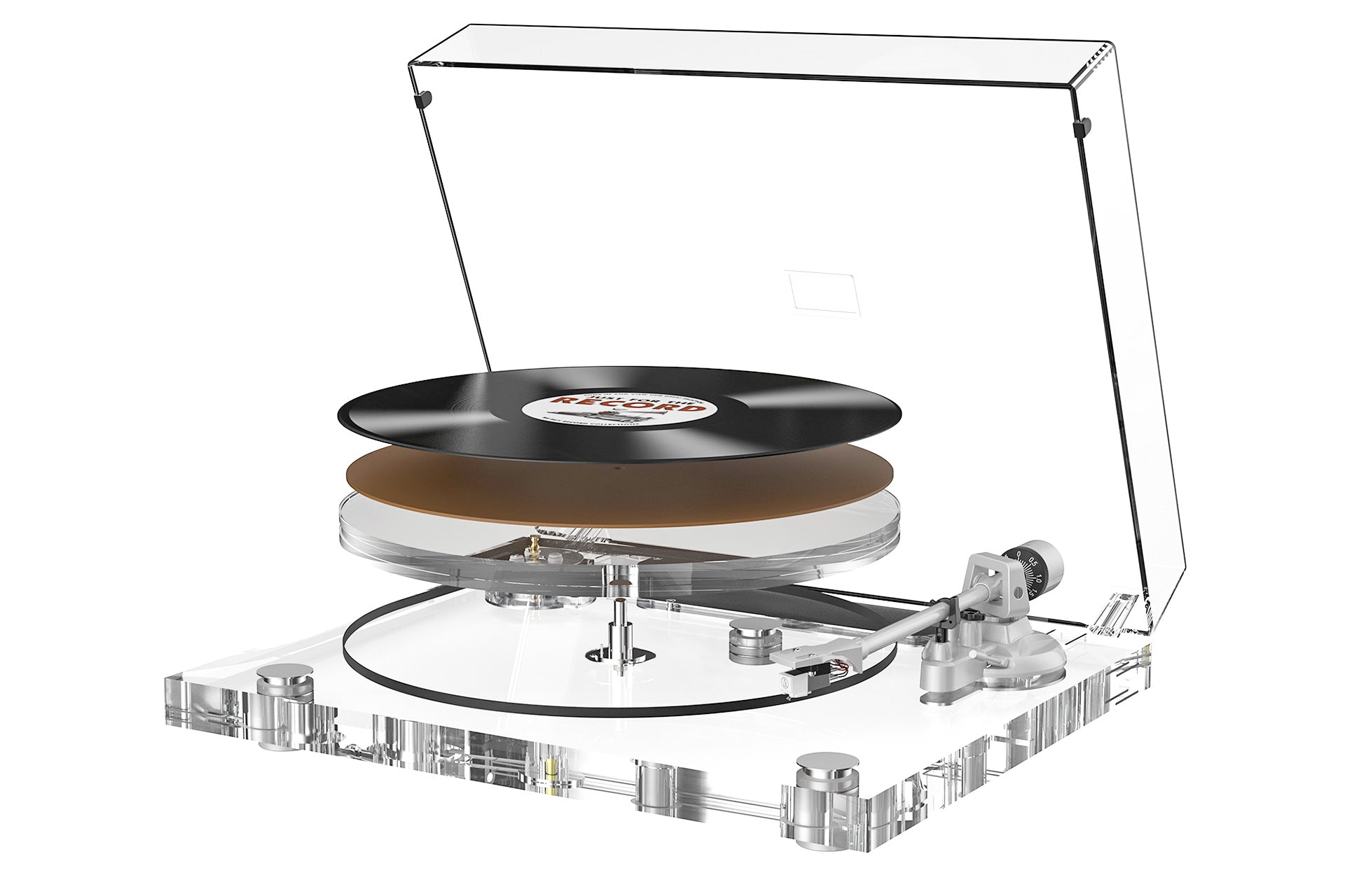 Autumn Specials for Music Lovers: The Best Features of All-Acrylic Transparent Vinyl Turntable