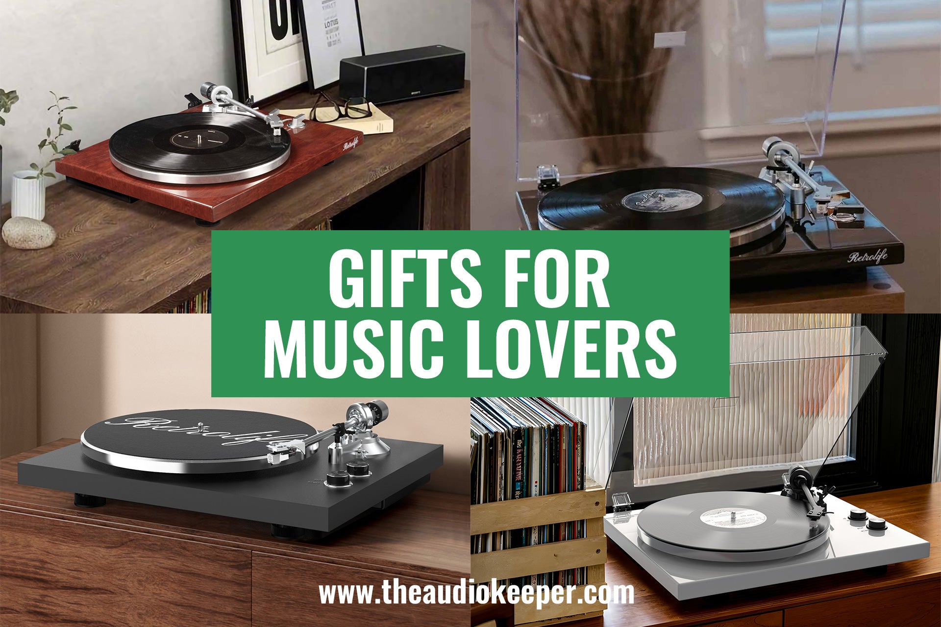 Why are Audio Keeper Hi-Fi Turntables a Great Gift Choice